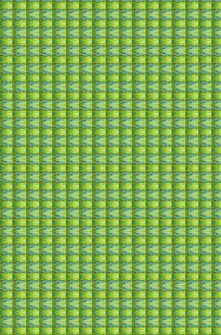 Vibrant Key Lime Tea Towel, digitally printed on soft, durable 309gsm organic cotton, blending sustainability with timeless kitchen style.