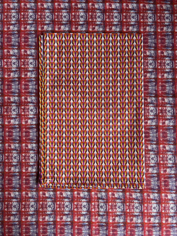 Handmade Pop Pop Candy Tea Towel showcasing a timeless design in purple, combining durability, elegance, and eco-conscious materials for everyday use.